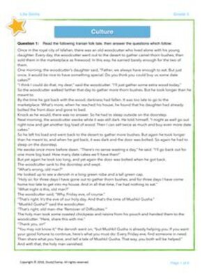 cover image of Grade 5 Life Orientation Test 3: Culture